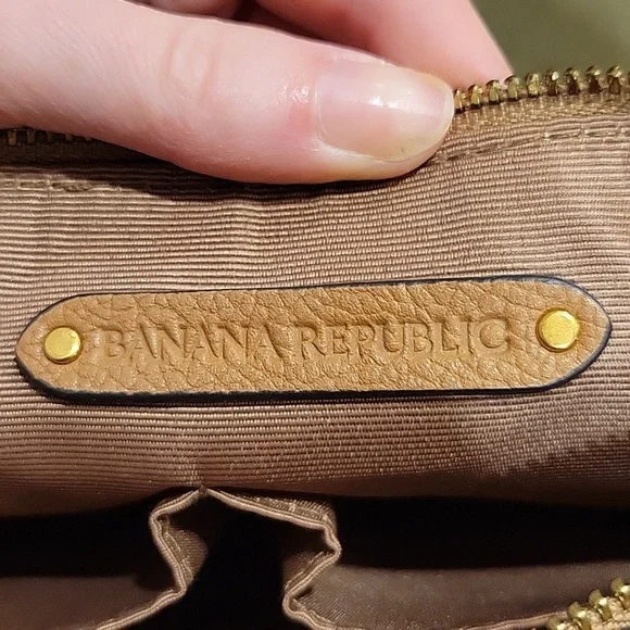 Real leather cross body handbag - Picture 3 of 3